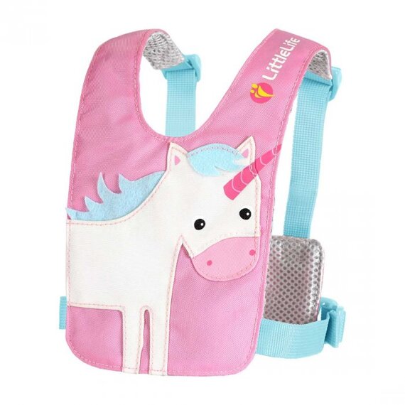 Dětská vodící bezpečnostní vesta LittleLife Toddler reins Růžová