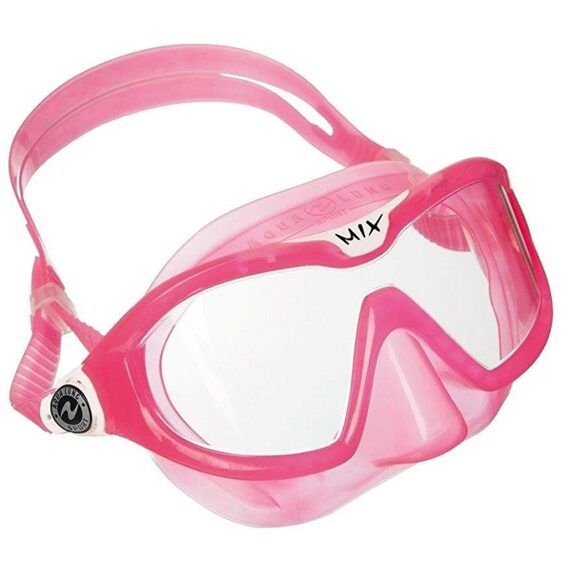 Dětské potápěčské brýle Aqualung Sport MIX clear lens růžové