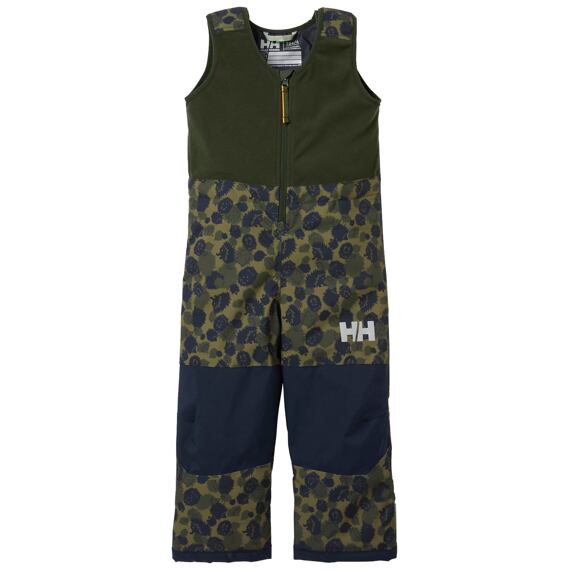 Dětské zimní kalhoty Helly Hansen K Vertical pant olive aop - ROSTOUCÍ
