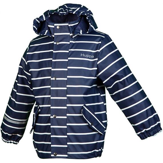 Dětská bunda do deště Huppa Jackie s fleecem navy