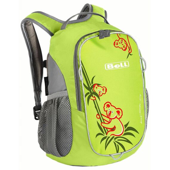 Dětský batoh Boll Koala lime 10 l s plyšákem Myškou