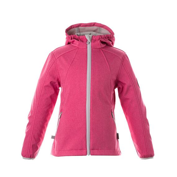 Dětská softshellová bunda Huppa Anny fuchsia REFLEX