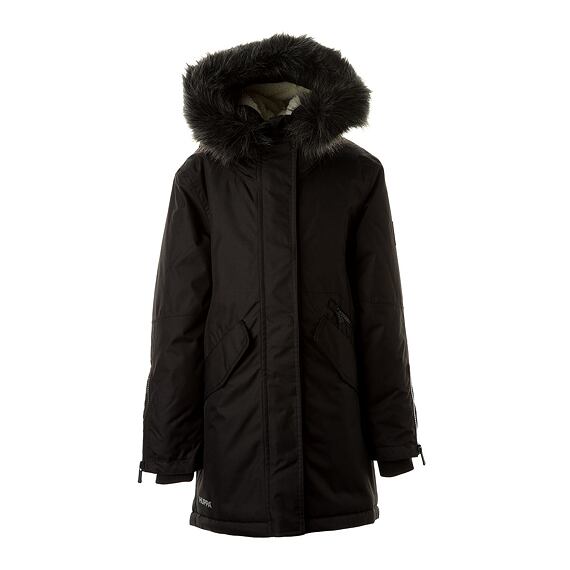 Dívčí zimní kabát Huppa Vivian parka black