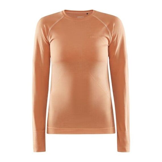 Dámské funkční tričko Craft dlouhý rukáv Core Dry Active Comfort oranžová