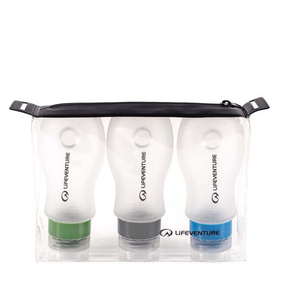 Silikonové lahvičky LifeVenture Silicon Bottle Set 3 x 89ml