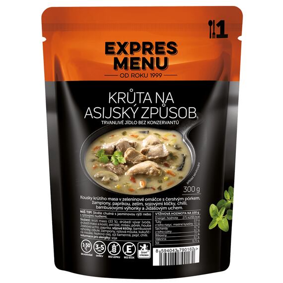 Krůta na asijský způsob Expres menu 1 porce