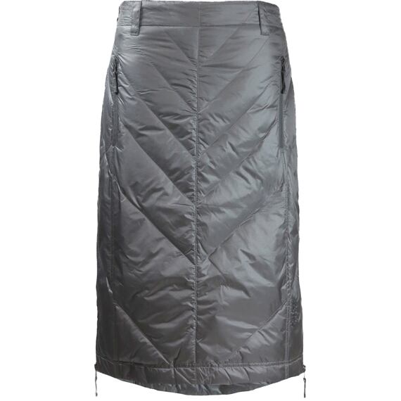 Zimní péřová sukně pod kolena SKHOOP Mary Mid Down graphite