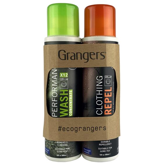 Sada na čištění a impregnaci oblečení Granger´s Clothing Repel + Performance Wash Concentrate 2x300