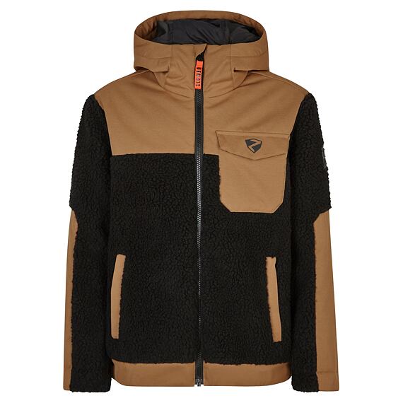 Dětská hybridní bunda Ziener Arjun Jr -  wood tex
