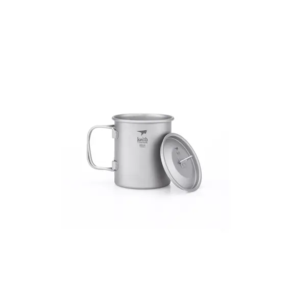 Titanový hrnek s víčkem Keith Mug 300 ml