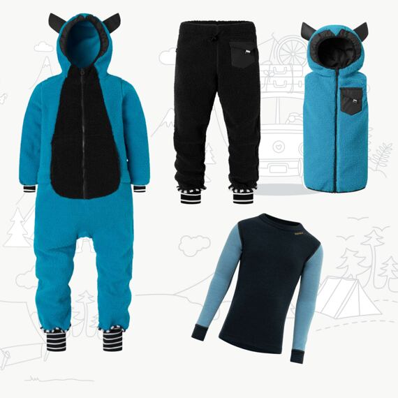 Dětský fleecový set WeeDo Monster