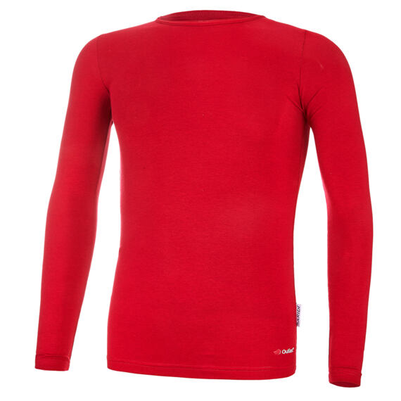 Dětské UV tričko BARIDI wear Outlast® Jr DR tenké - scarlet