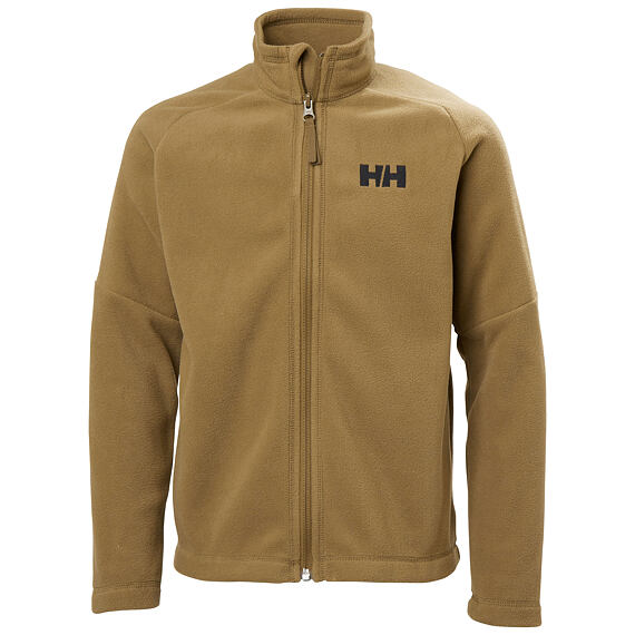 Dětská fleecová mikina Helly Hansen JR Daybreaker 2.0. jacket - sepia