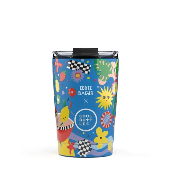 Nerezový termohrnek Cool Bottles Xclusive! Eddie Baehr - Sunshine Fiesta třívrstvý 330 ml