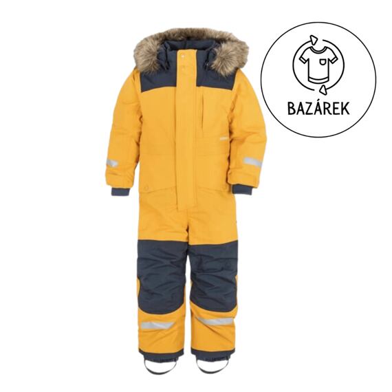 Dětská zimní kombinéza Didriksons Bjornen mellow yellow - bazárek
