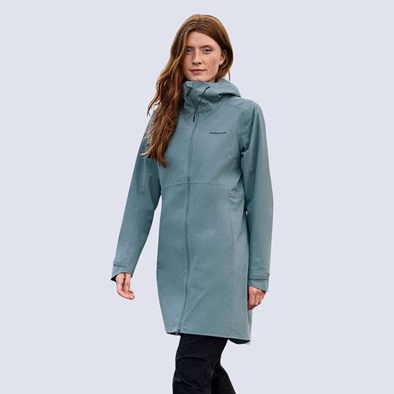 Dámská nepromokavá bunda Didriksons Bea parka factory blue