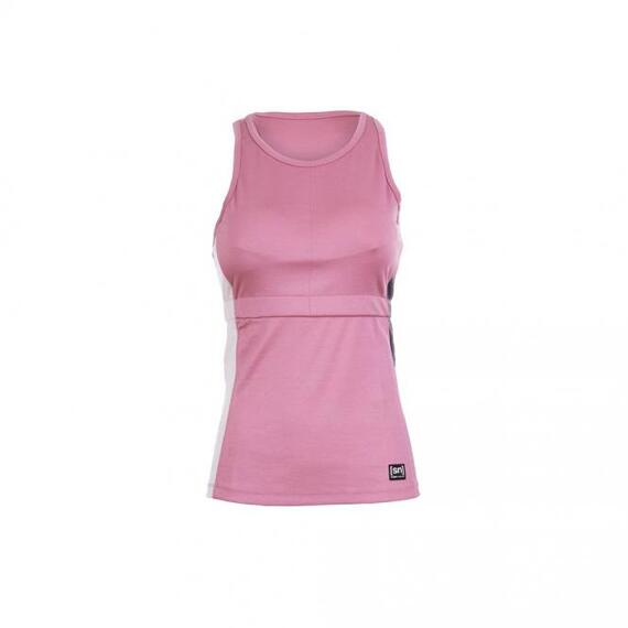 Dámské tílko s podprsenkou [SN] Active block top Antique Rose