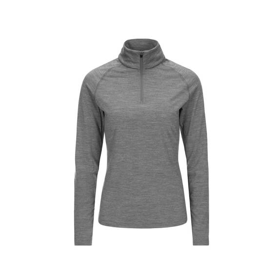Dámský funkční polorolák [SN] Base 1/4 Zip quiet shade melange