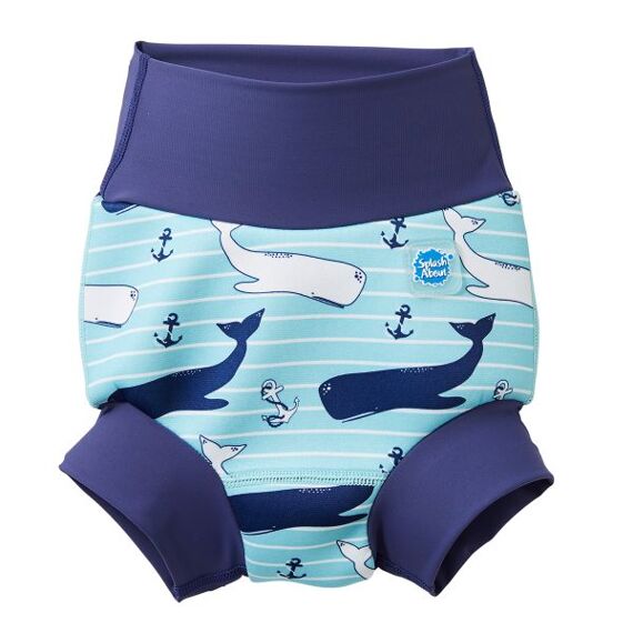 Dětské plenkové plavky Splash About Happy Nappy Velryba
