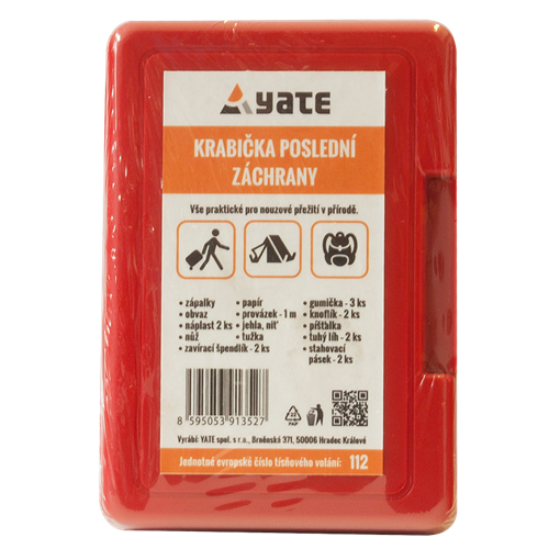 Krabička poslední záchrany Yate KPZ