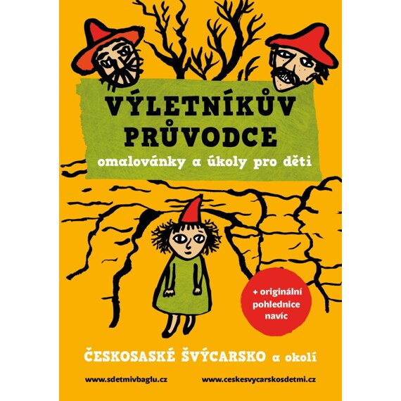 Výletníkův průvodce - omalovánky s úkoly