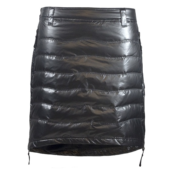 Zimní sukně péřová Short Down SKHOOP - metallicgrey