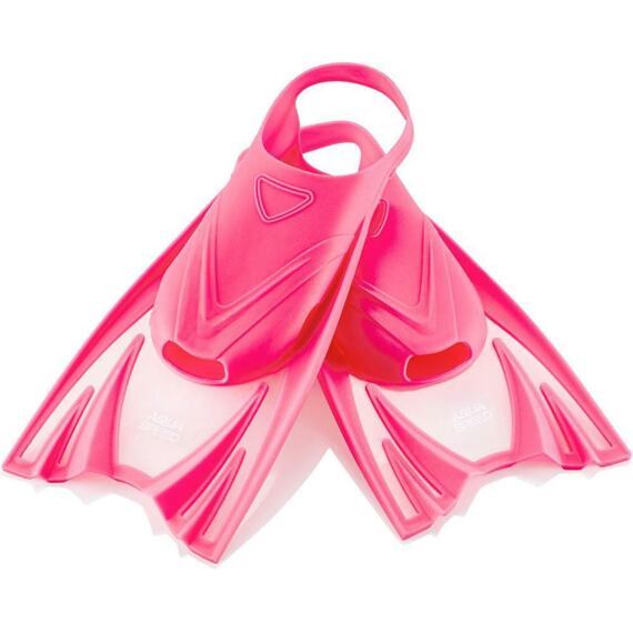 Dětské plavecké ploutve Aqua speed Frog pink