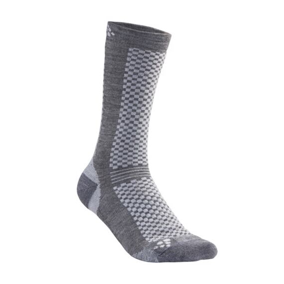 Ponožky Craft Warm 2-pack šedé