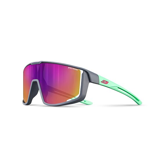 Dětské sluneční brýle Julbo Fury S SP3 CF grey/mint - 8-12 let
