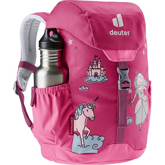 Dětský batoh Deuter Schmusebär 8 l ruby/hotpink
