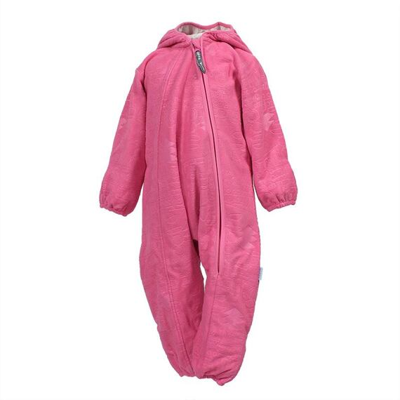 Batolecí fleecový overal Huppa Dandy pink