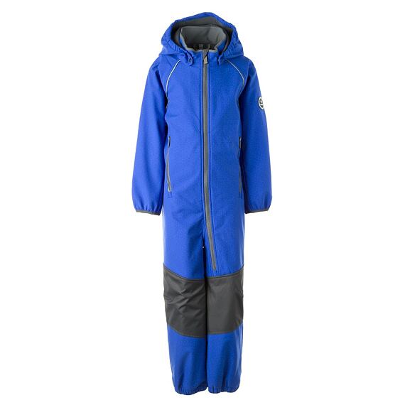 Dětská softshellová kombinéza Huppa Adal blue/dark gray REFLEX