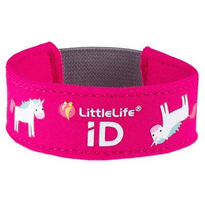 Dětský identifikační náramek LittleLife Safety ID strap unicorn