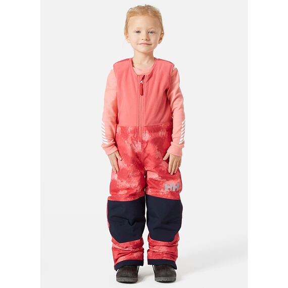 Dětské zimní kalhoty Helly Hansen K Vertical sunset pink - ROSTOUCÍ