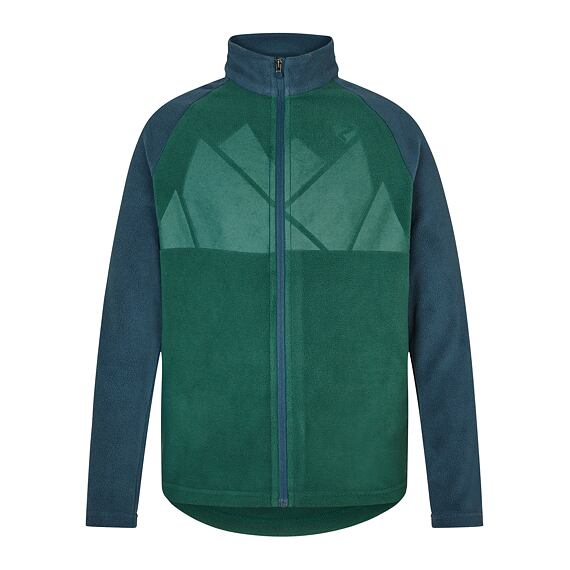 Dětská fleecová mikina Ziener Jaci Jr - deep green