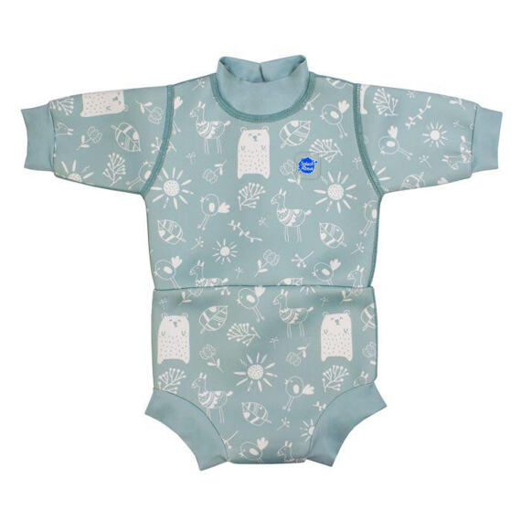 Dětské neoprénové UV body s krátkým rukávem Splash About Sunny Bear