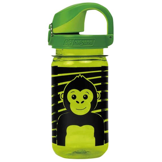 Dětská lahev Nalgene Clear Kids OTF 350 ml Green monkey sustain