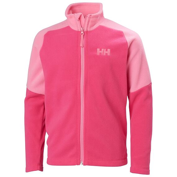 Dětská fleecová mikina Helly Hansen JR Daybreaker 2.0. jacket dragon fruit