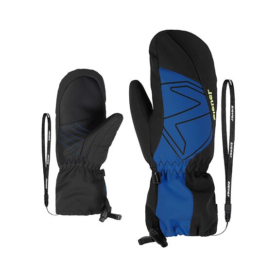 Dětské zimní rukavice Ziener Lavalino AS AW Jr cobalt blue - palčáky s poutkem