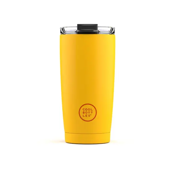 Nerezový termohrnek Cool Bottles Tumbler Vivid Yellow třívrstvý 550 ml