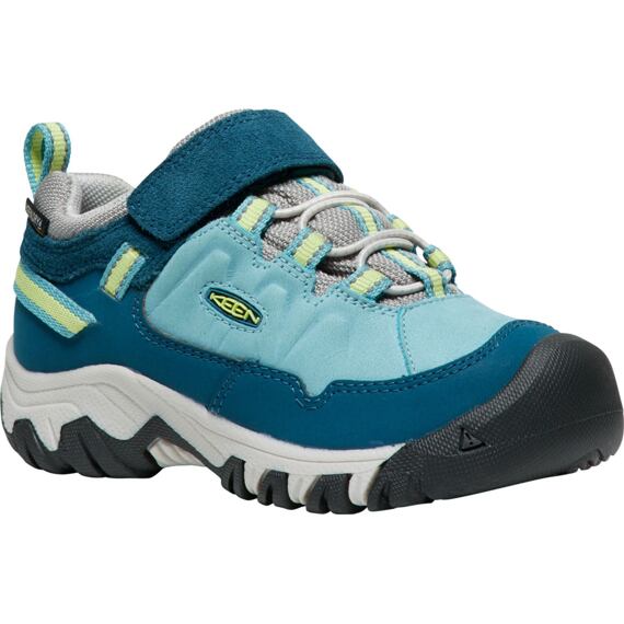 Dětské boty KEEN Targhee IV Low WP - reef waters/daiquiri green