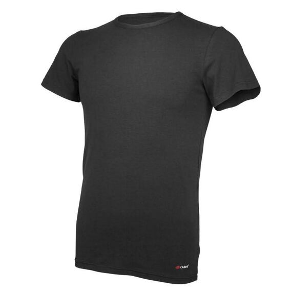 Pánské UV tričko BARIDI wear Outlast® KR tenké s výstřihem do U - černé