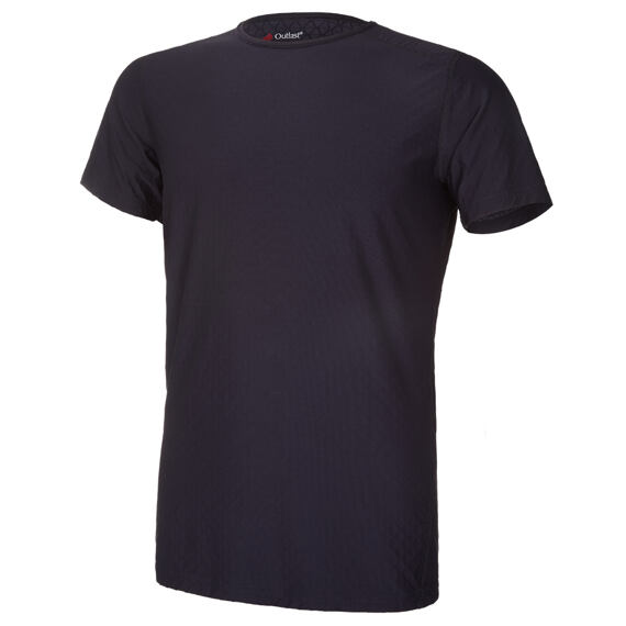 Pánské funkční tričko BARIDI wear PERFORMANCE Outlast® KR tenké - černé