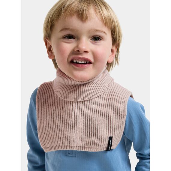 Detský zimný nákrčník Didriksons Delfinen Scarf 3, farba beach beige