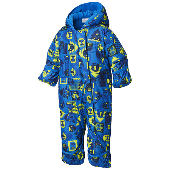 Dětská zimní péřová kombinéza Columbia Snuggly Bunny Bunting 445 Super Blue Crit