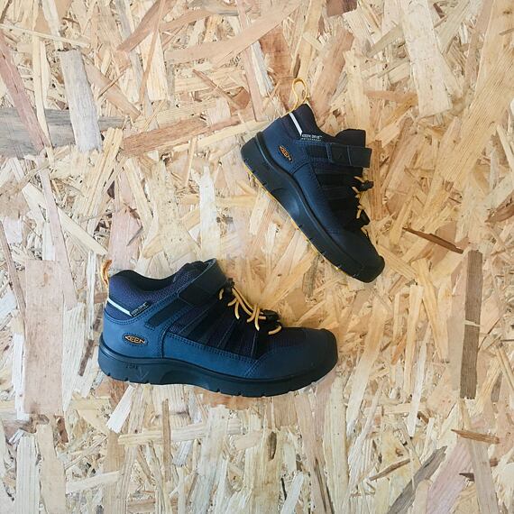 Dětské boty Keen Hikeport 2 LOW WP blue nights/sunflower