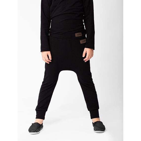 Dětské tepláky Drexiss Baggy black