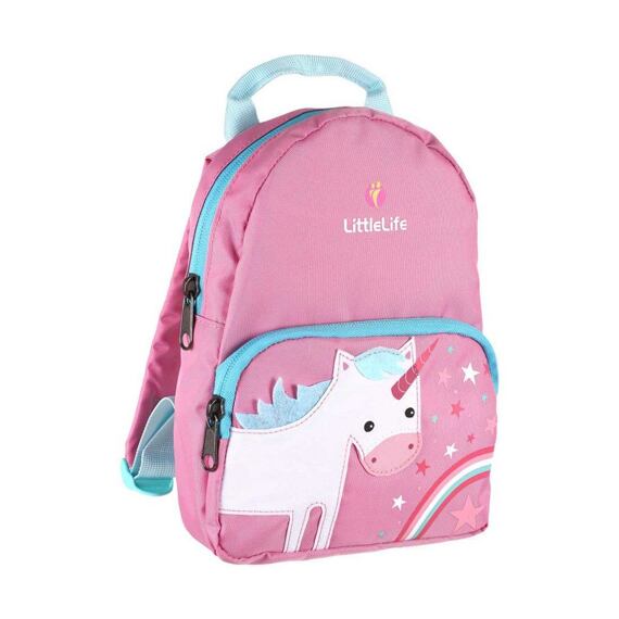 Dětský batoh s bezpečnostním vodítkem LittleLife Friendly Faces Toddler Backpack Unicorn 2 l