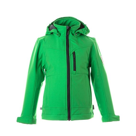 Dětská softshellová bunda Huppa Akiva classic green