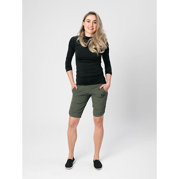 Dámské outdoorové kraťasy Drexiss khaki